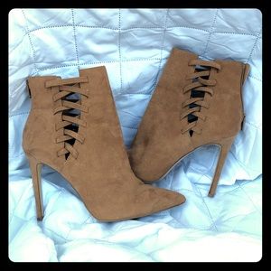 ALDO POINTY TOE HIGH HEEL BOOTIES